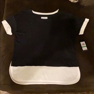 Black & White Blouse